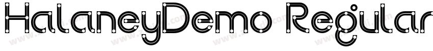 HalaneyDemo Regular字体转换